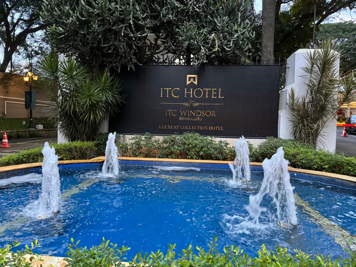 ITC Windsor, a Luxury Collection Hotel, Bengaluru — 2