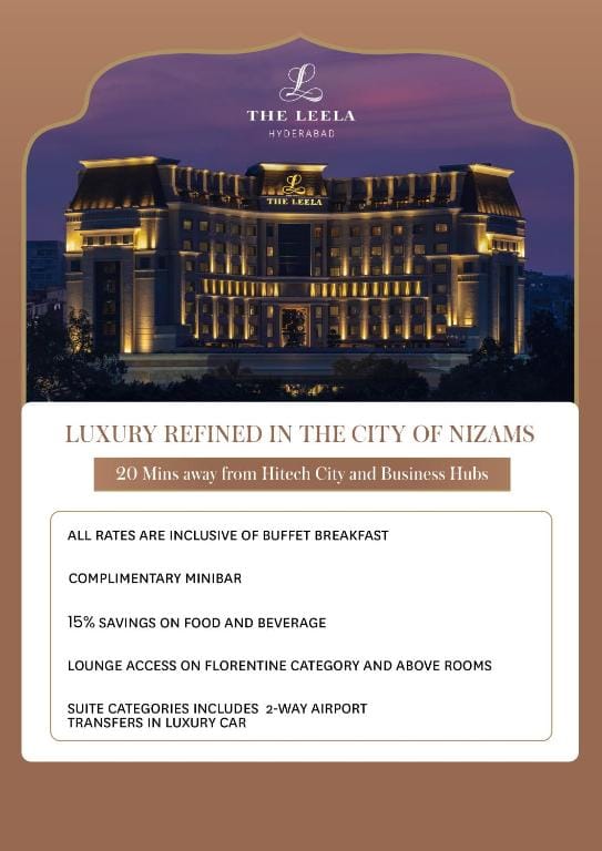 The Leela Hyderabad Banjara Hills — 2