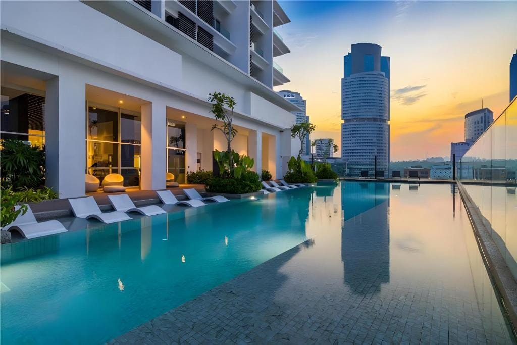 KLCC Quill Residences by Avery #Located in the City Center #10 mins walk to Twin Towers #Infinity pool#中英文房东 — 4